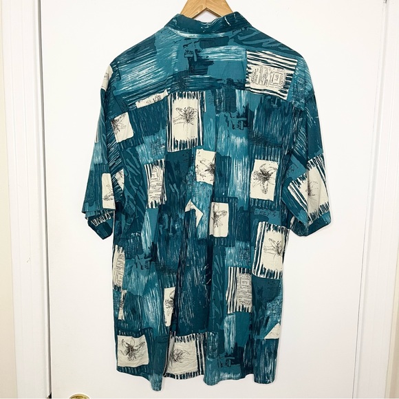 Vintage Patchwork Floral Button Down Shirt - Picture 4 of 7